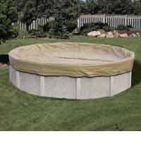 Hemmed 15 X 30 Oval Winter Cover