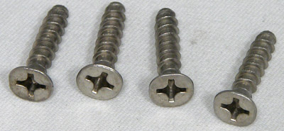 SPX1039Z1A Face Plate Screws/ Pak Of 4