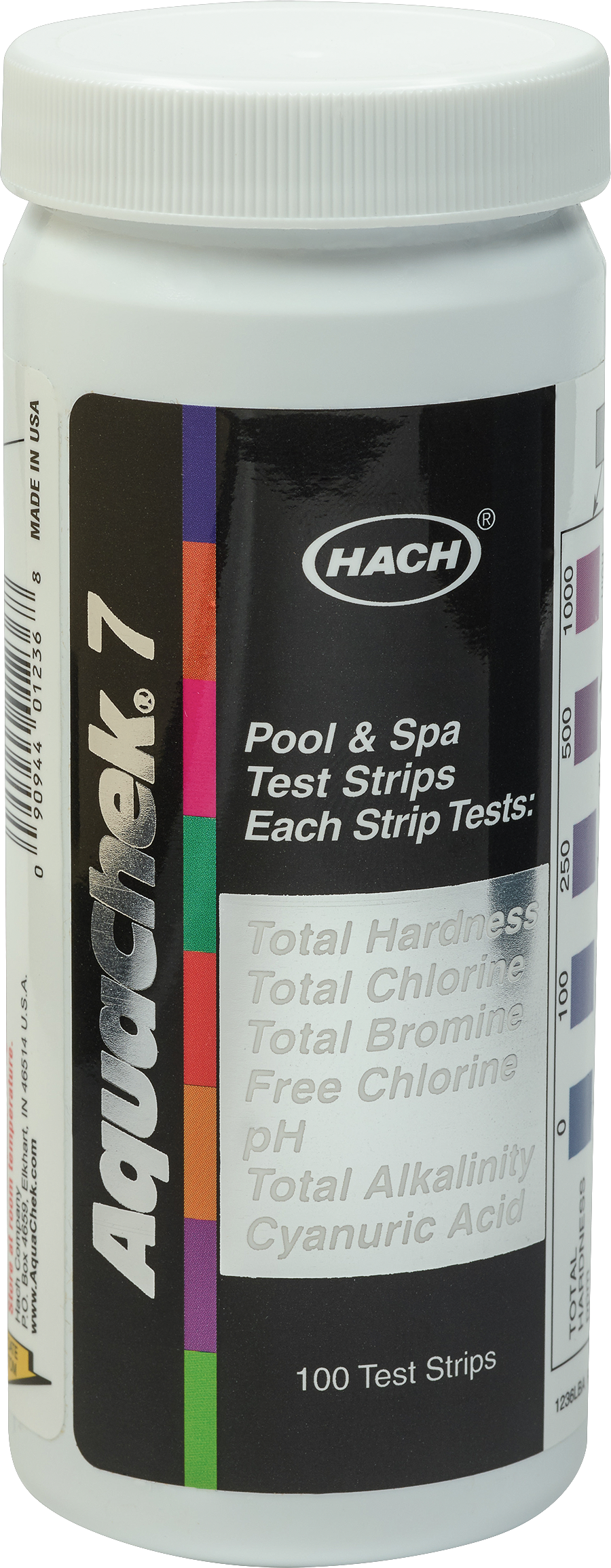 Aquachek 7 In 1 Test Strips-Silver