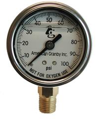 1/4 In Liquid Fill Pressure Gauge