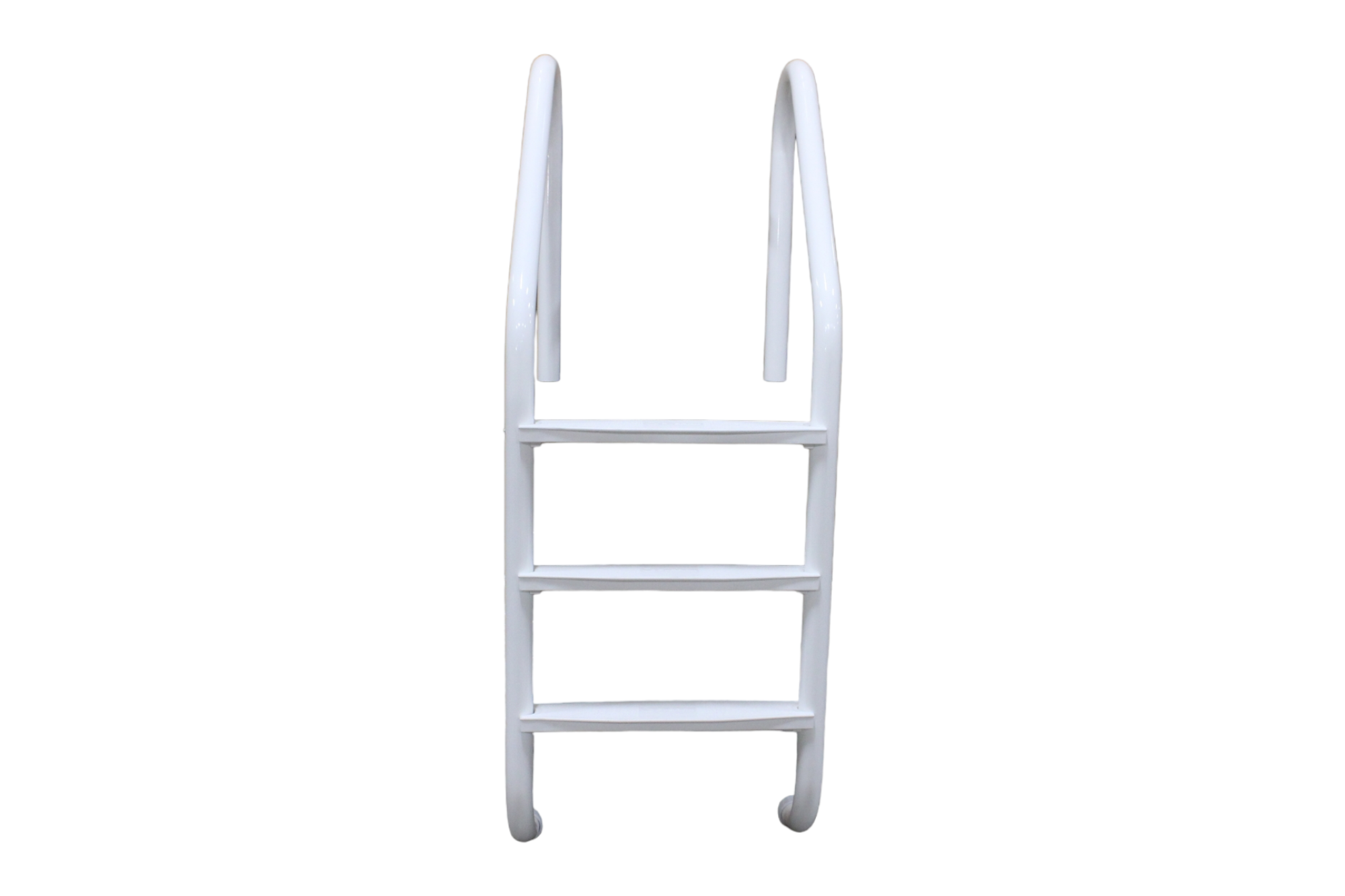 24 In Vinyl Liner Ladder Elite-White